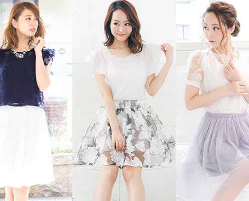 上品なのに色っぽい♡「透け感トップス」で大人レディに