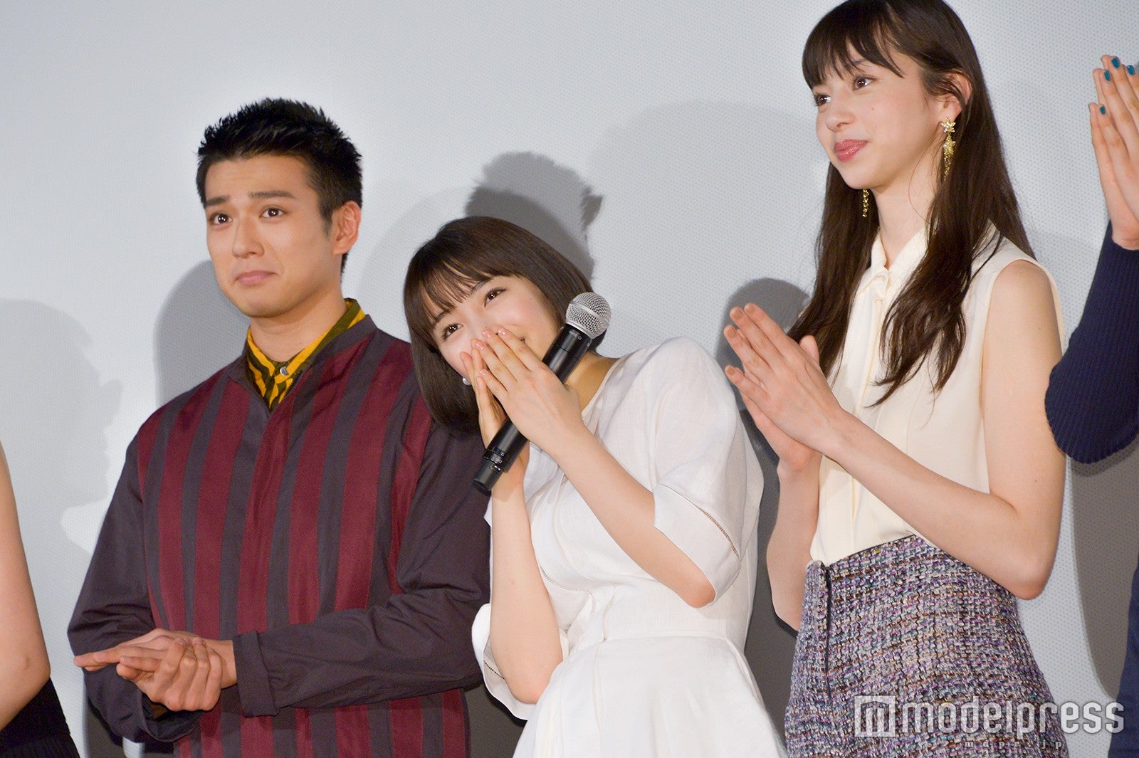 「感動した！」という観客の声を聞いて感激するキャスト陣（C）モデルプレス