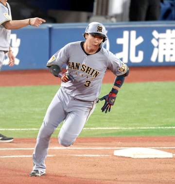 阪神・大山 得意ハマスタ打率・444 二塁打で自己最多87打点更新見えた「最後までしっかりやりたい」