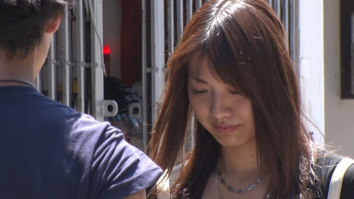 シャイボーイのまっすぐな思いにかすがの表情にも笑顔が/「あいのり:Asian Journey」第20話より(C)フジテレビ