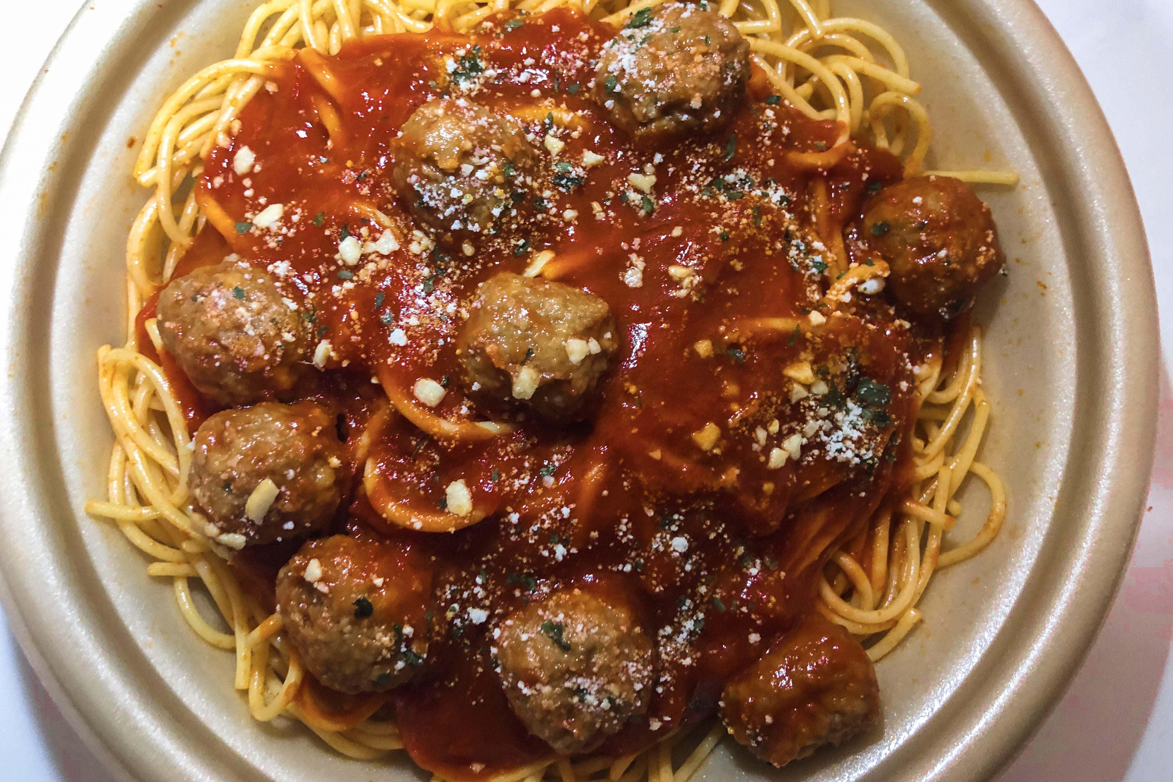 ミートボールパスタ