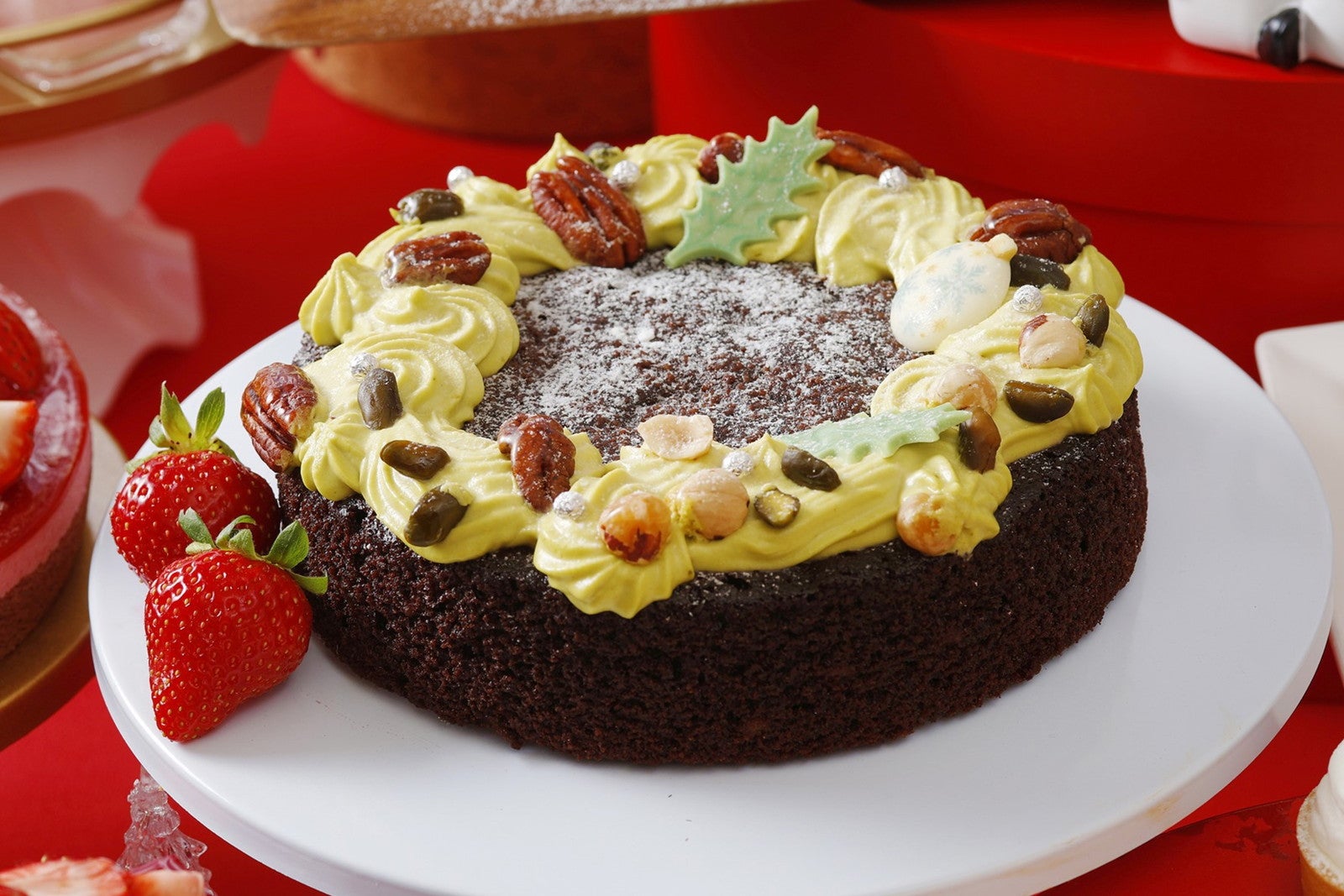 フェスティブストロベリー スイーツブッフェ～スノーマンワンダーランド～／提供画像