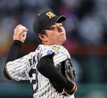 阪神 高橋遥人は6回5安打2失点で14勝目の権利を持って降板 1被弾も10奪三振の快投 キャリア初の規定投球回も達成 7連敗ストップへ中継ぎに託す
