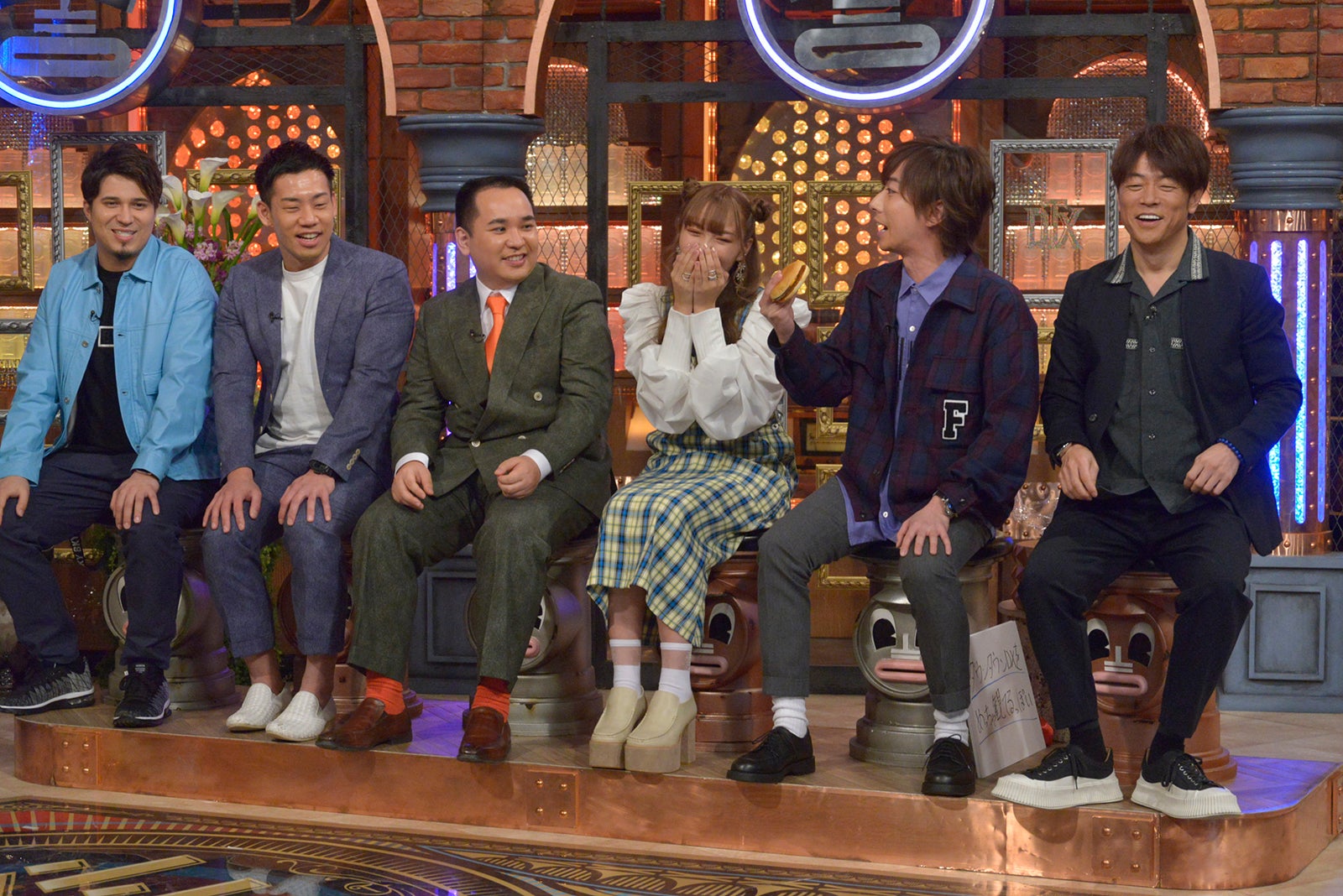 木村昴、駒場孝、内海崇、ねお、河合郁人、陣内智則（C）読売テレビ