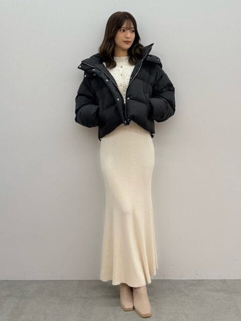 甘辛ミックスコーデ 2025女性おすすめアウター甘辛ミックスコーデ