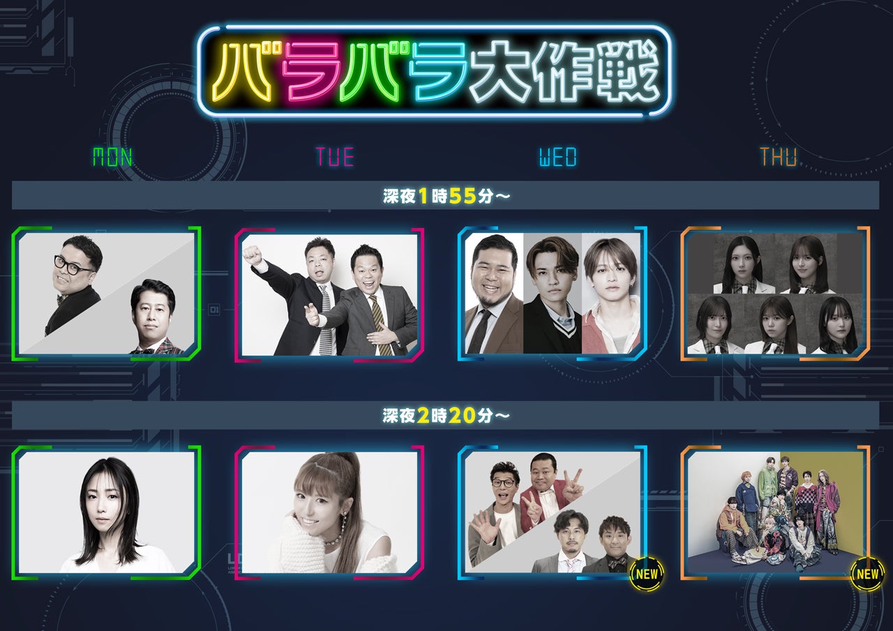 BUDDiiS、初冠番組決定 朝まで熱中してしまうようなやみつき＆没頭企画に全力で挑戦【EBiDAN熱中！朝までBUDDiiS】