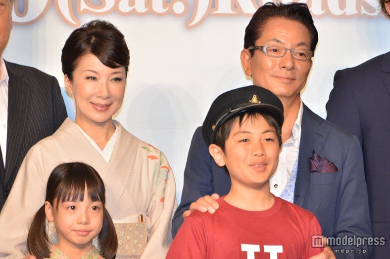 （上段左から）伊藤蘭、水谷豊（下段左から）花田優里音、吉岡竜輝