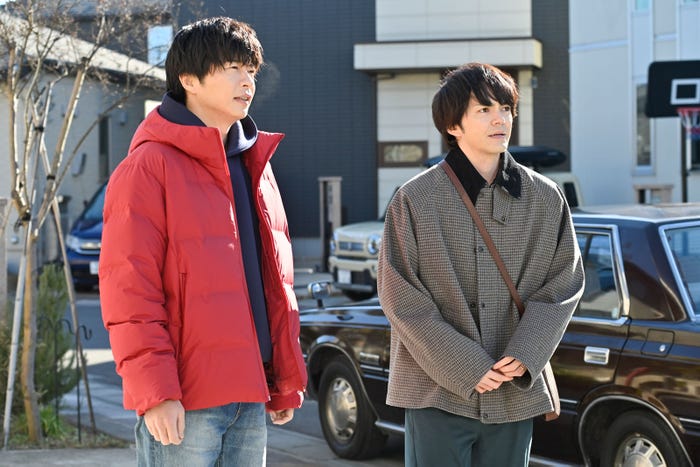 田中圭、林遣都「おっさんずラブ-リターンズ-」第5話(C)テレビ朝日