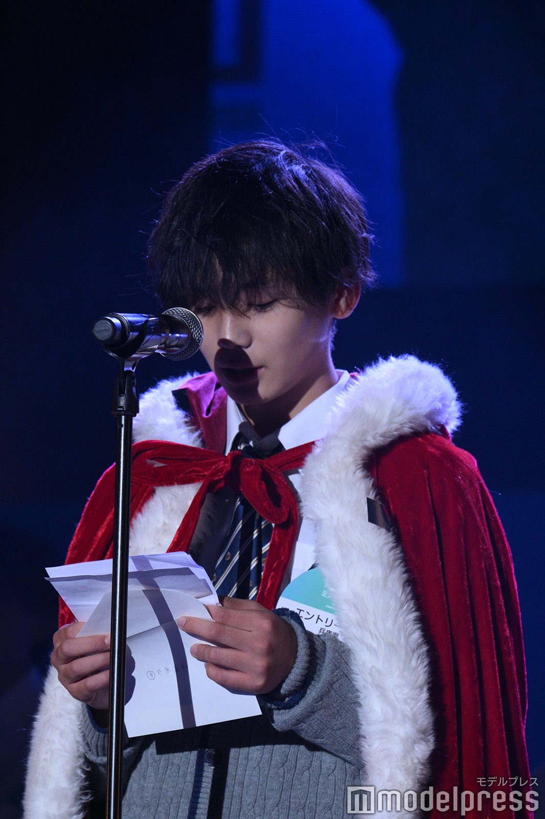 「男子中学生ミスターコン2024」グランプリに輝いた井原泰知くん（C）モデルプレス