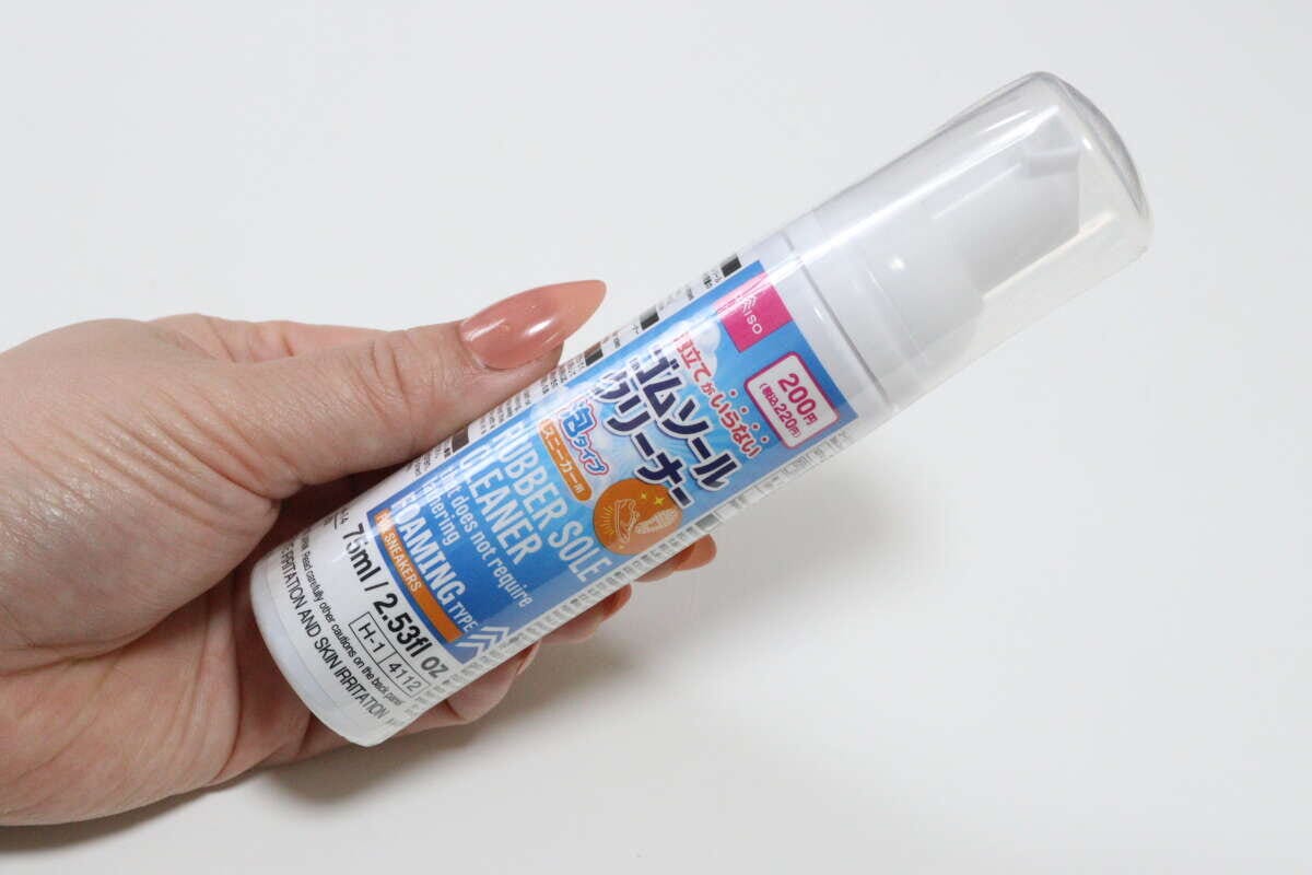 ソールクリーナー（泡タイプ、スニーカー用）