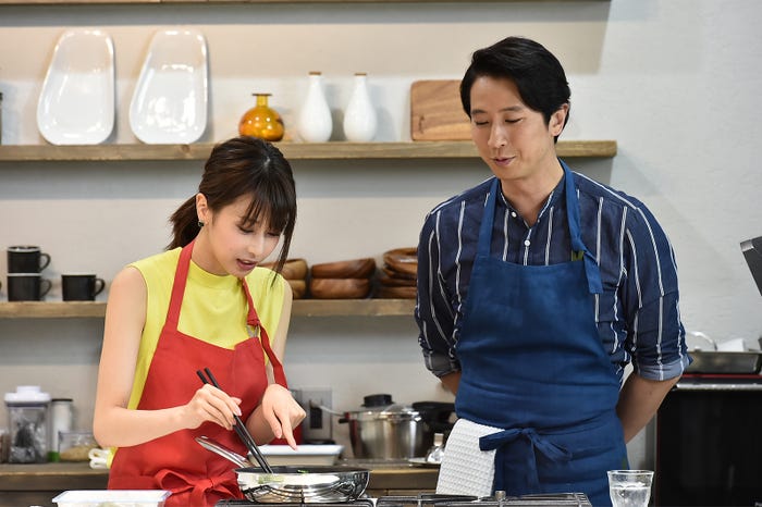 加藤綾子&谷原章介(提供画像)