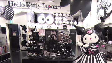 サンリオショップ モノトーンに変身の狙い あのキャラクターも真っ黒に モデルプレス