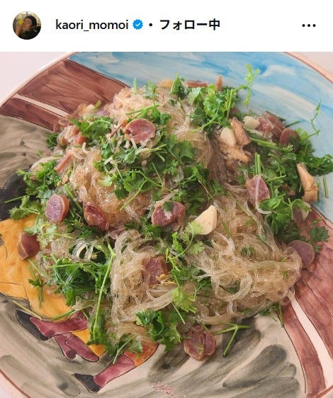 桃井かおりInstagramより