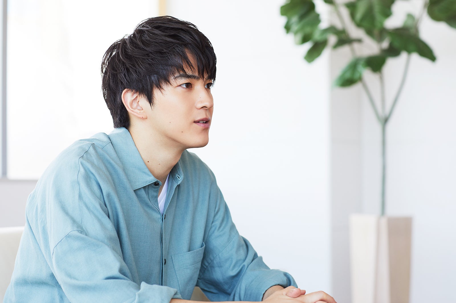 甲斐翔真（撮影：河内彩）