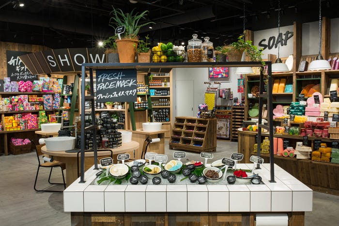 「LUSH」神戸三宮店(提供写真)