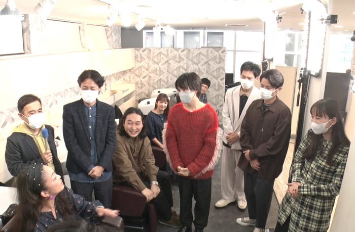 中島知子、岡村隆史、矢部浩之、賀屋壮也、中山エミリ、大西流星、もう中学生、加賀翔、藤森慎吾、井桁弘恵(C)日本テレビ