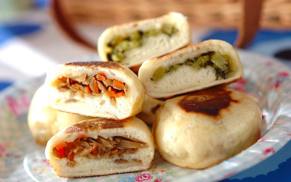 お好みの具材を入れてオッケー! ピクニックにも最適な簡単おやき