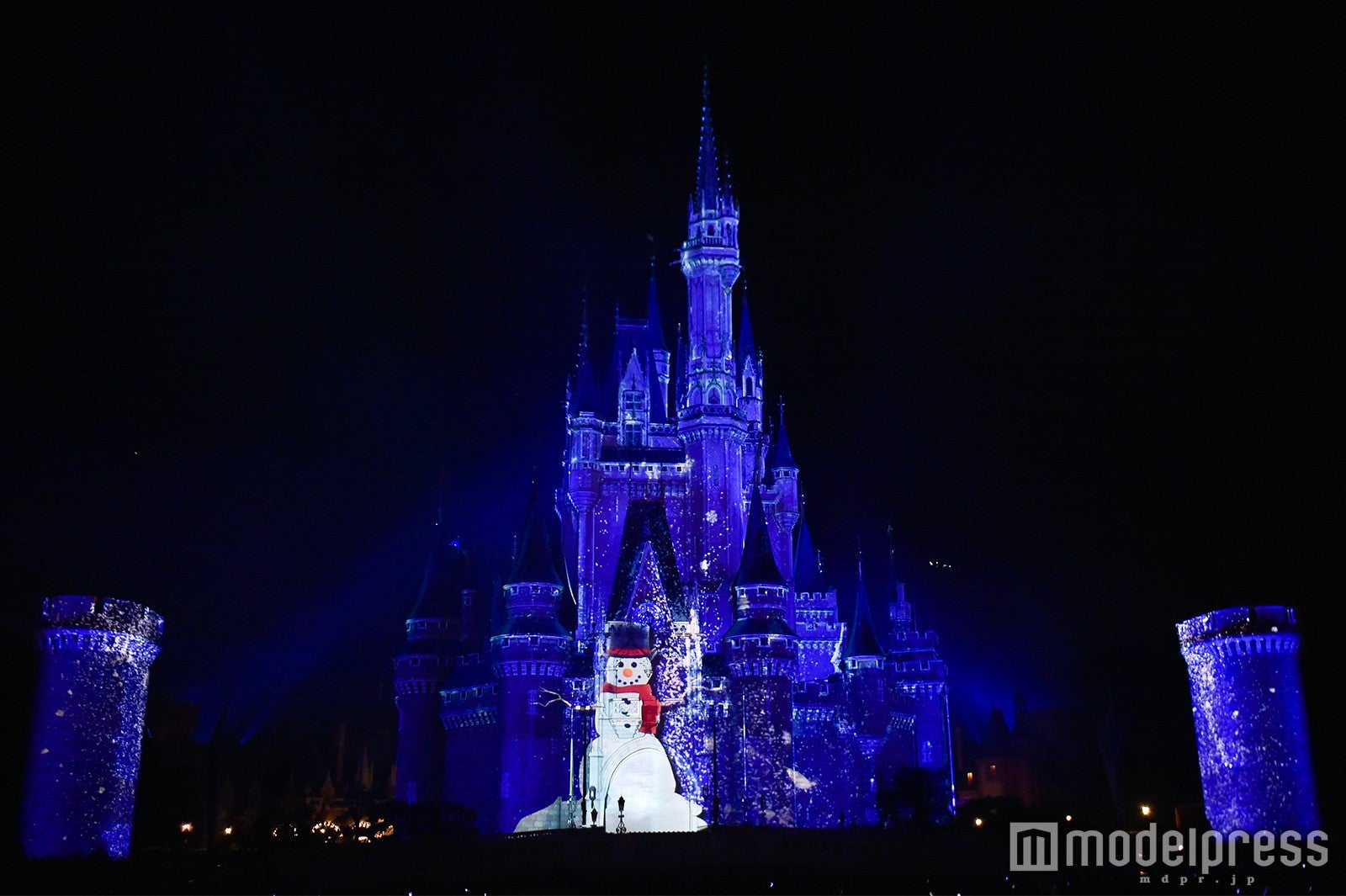 新キャッスルプロジェクション「ディズニー・ギフト・オブ・クリスマス」（C）モデルプレス（C）Disney