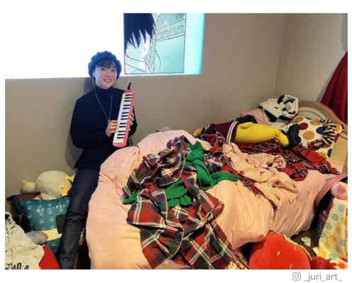 上野樹里「のだめカンタービレ展」訪問 懐かしの“汚部屋”に「ギャボーッ」