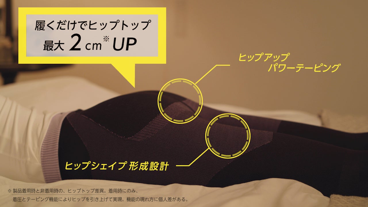 トレーニングの後は、お家で寝ながらヒップケア