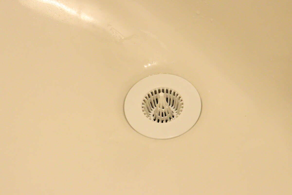 スイスイクリーン洗面台のゴミガード4個入 使用例 スイスイクリーン洗面台のゴミガード4個入 使用例