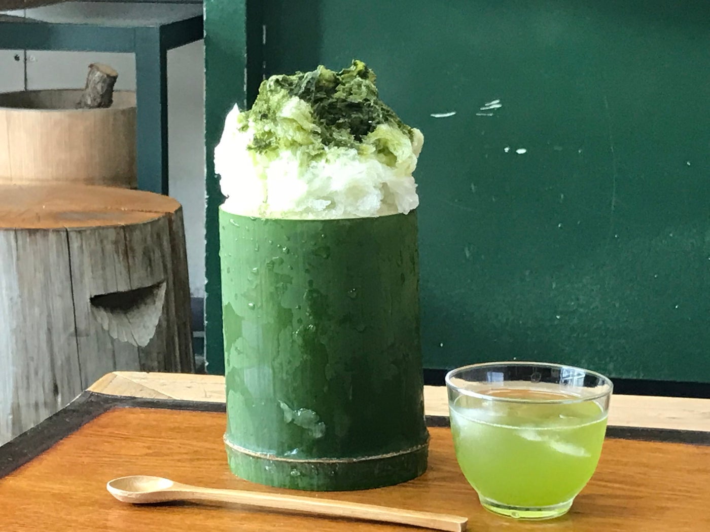 氷・煎茶700円/提供画像