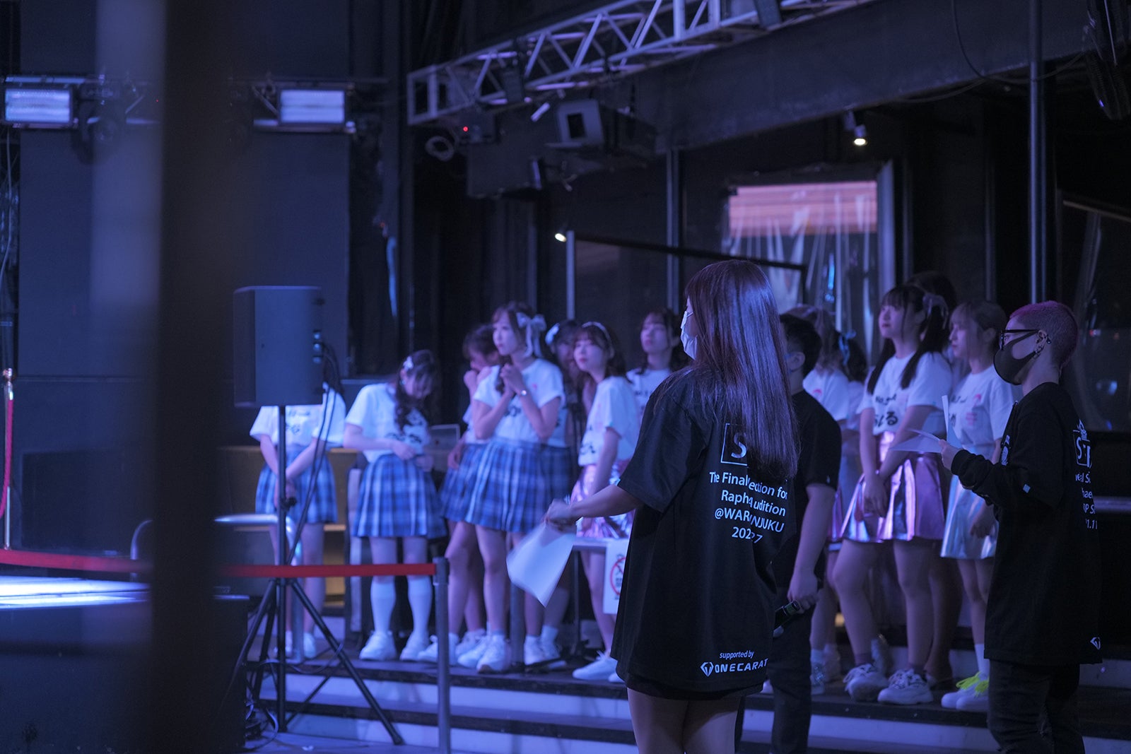 「ラファエルプロデュースアイドル」最終審査より（提供写真）