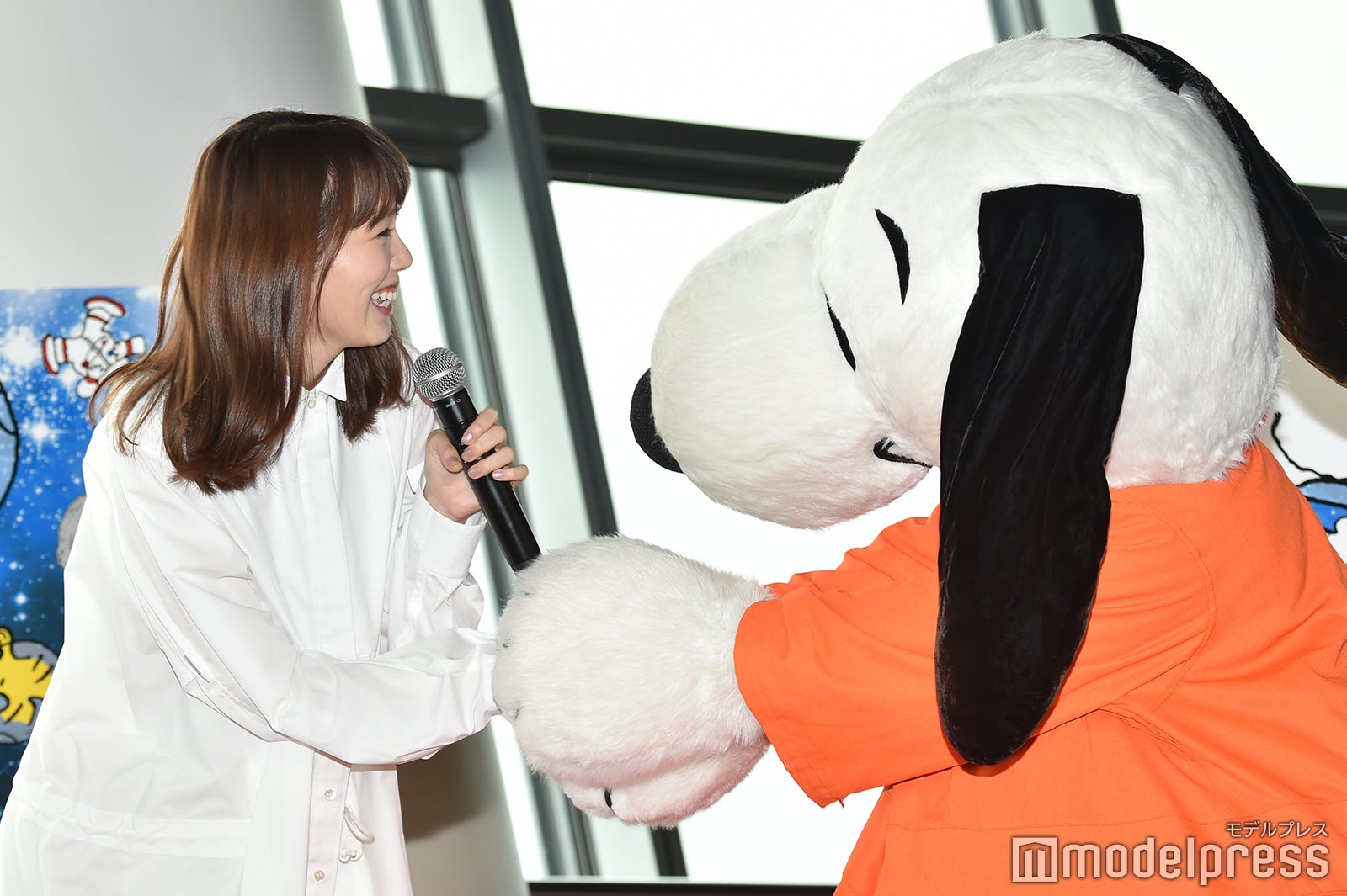 飯豊まりえ、スヌーピー （C）モデルプレス