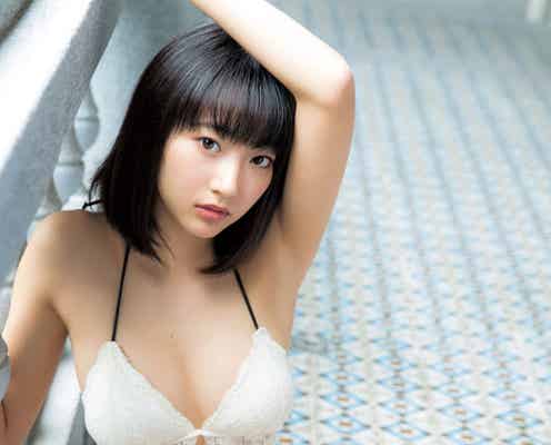 武田玲奈、野外で美ボディあらわ 色っぽSEXYな水着姿を披露