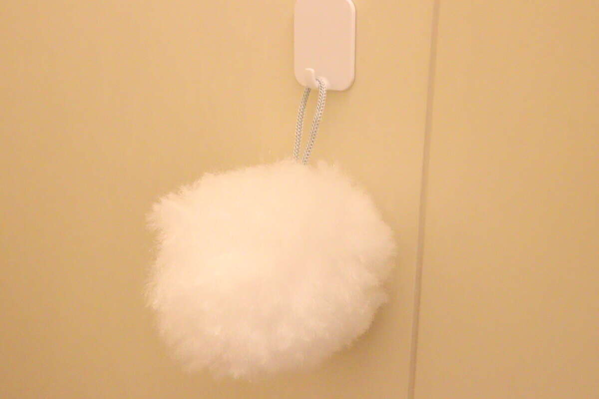 水だけで汚れが落ちるソフトバスクリーナー　紐