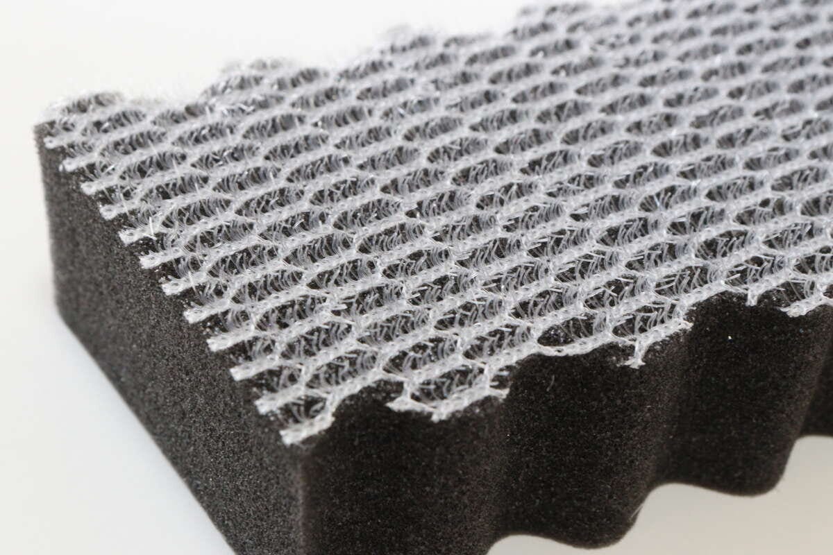 浴室床のがんこ汚れスッキリスポンジ 繊維ブラシ 浴室床のがんこ汚れスッキリスポンジ 繊維ブラシ