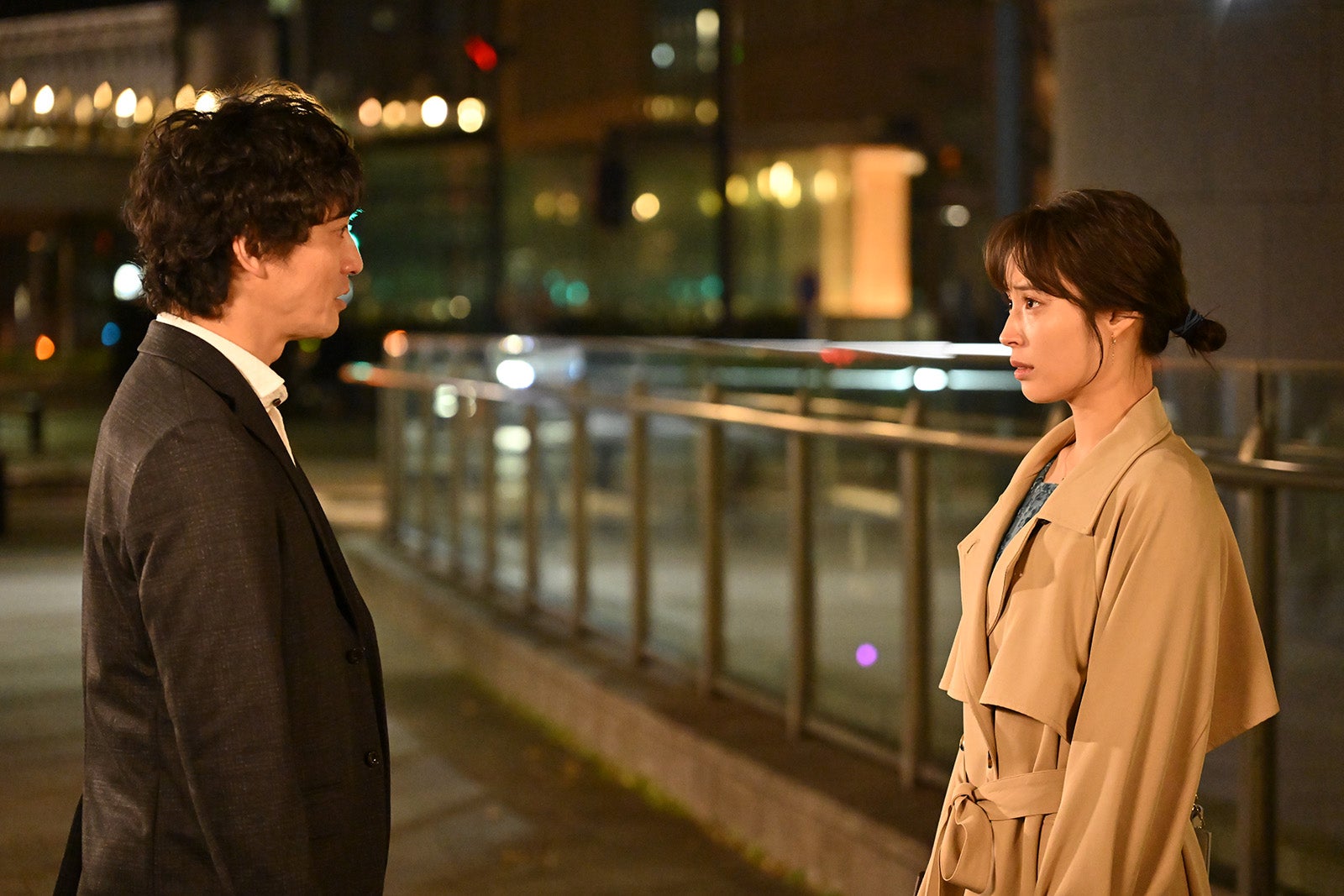 安藤政信、広瀬アリス「マイ・セカンド・アオハル」第9話より（C）TBS