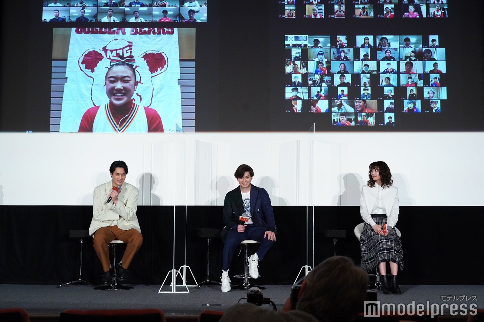 鈴木伸之、新田真剣佑、山崎紘菜 （C）モデルプレス