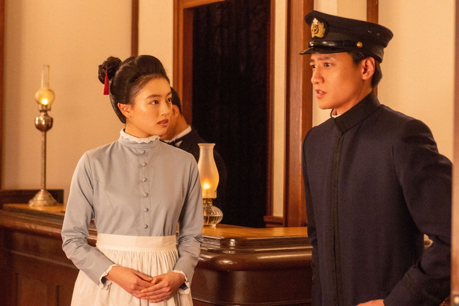 上坂樹里、藤原季節「風、薫る」第17話（C）NHK