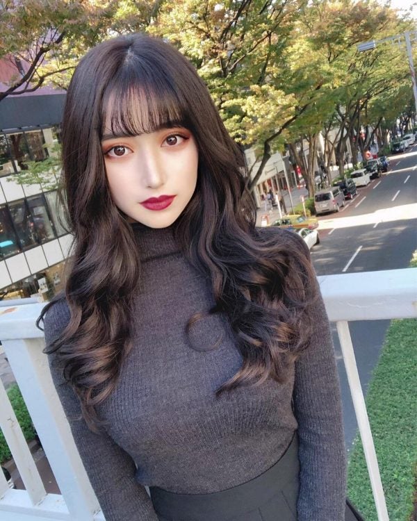 画像4 16 人気の韓国風ロングヘア特集 憧れの韓国美人に近付くトレンドヘアをご紹介 モデルプレス