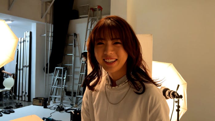 井手上漠/メイキング写真(提供写真)