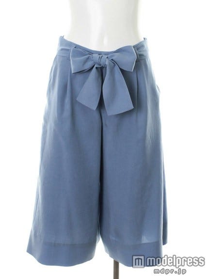 リボン付きテンセルガウチョパンツ「31 Sons de mode」9,612円(税込)