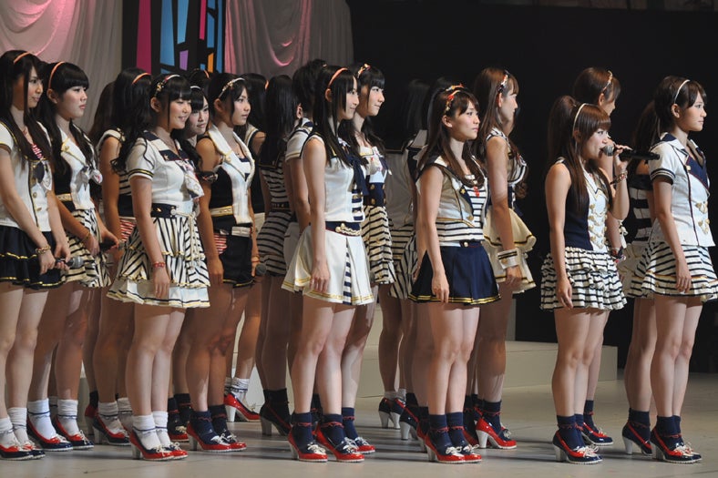AKB48（「AKB48 22ndシングル 選抜総選挙、6月9日撮影）