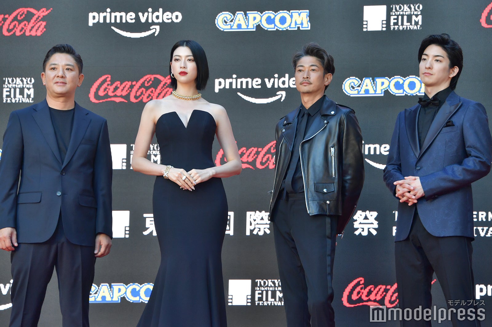 チャン監督、三吉彩花、 窪塚洋介、前田公輝（C）モデルプレス