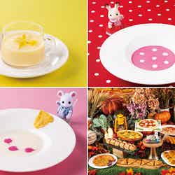 スイーツブッフェ with シルバニアファミリー/画像提供:京王プラザホテル