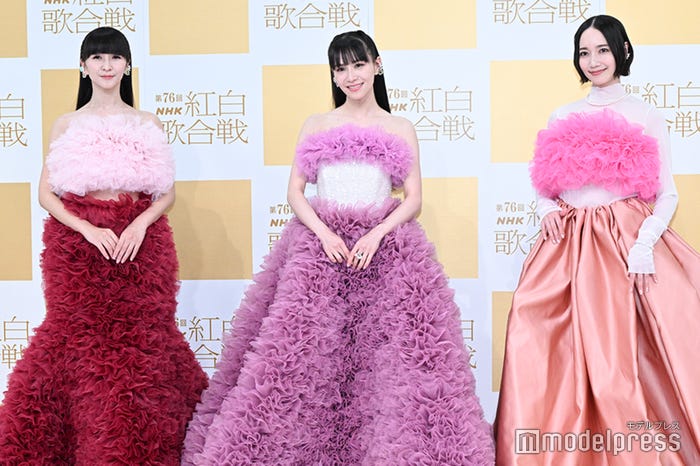 かしゆか、あ〜ちゃん、のっち/Perfume(C)モデルプレス