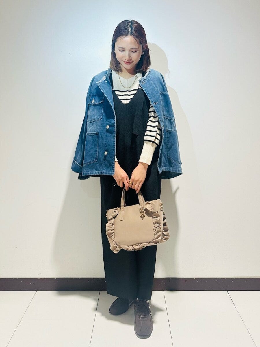 黒ジャンスカコーデ4