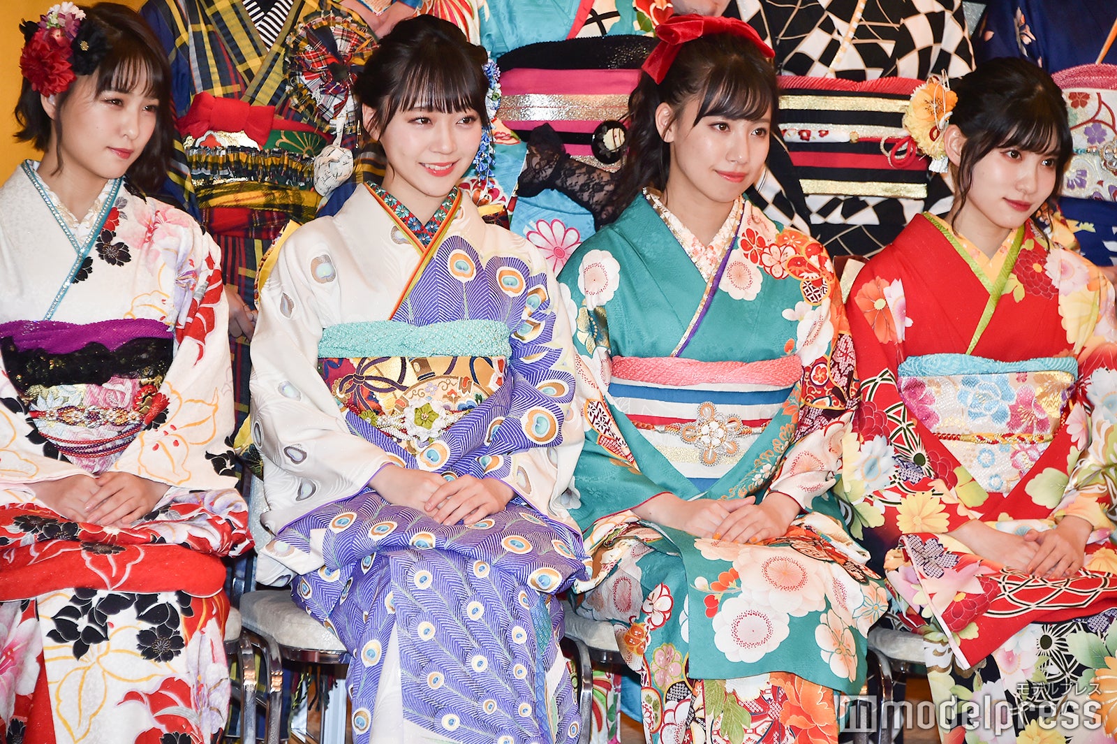 山田菜々美、土路生優里、荒井優希、谷口めぐ／AKB48グループ成人式記念撮影会 （C）モデルプレス