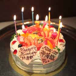 林遣都の誕生日ケーキ（C）関西テレビ