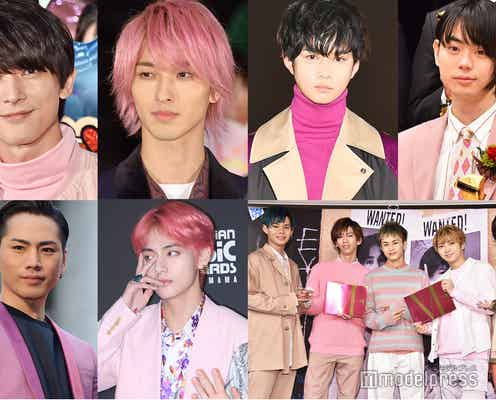 【メンズたちのピンクスタイル】菅田将暉・吉沢亮・横浜流星・登坂広臣…“女の子の色”なんて時代遅れ
