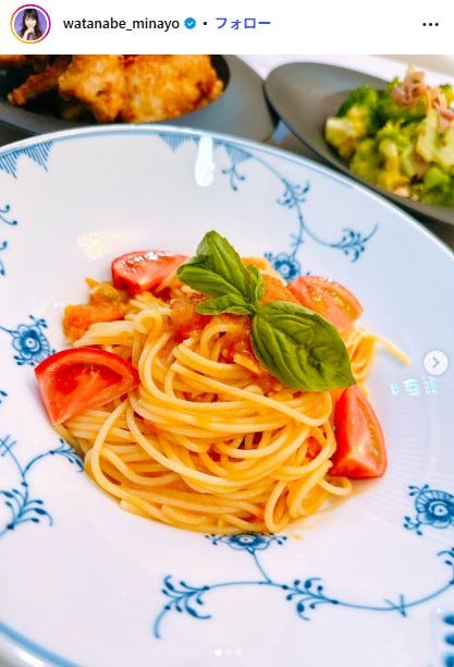渡辺美奈代Instagramより