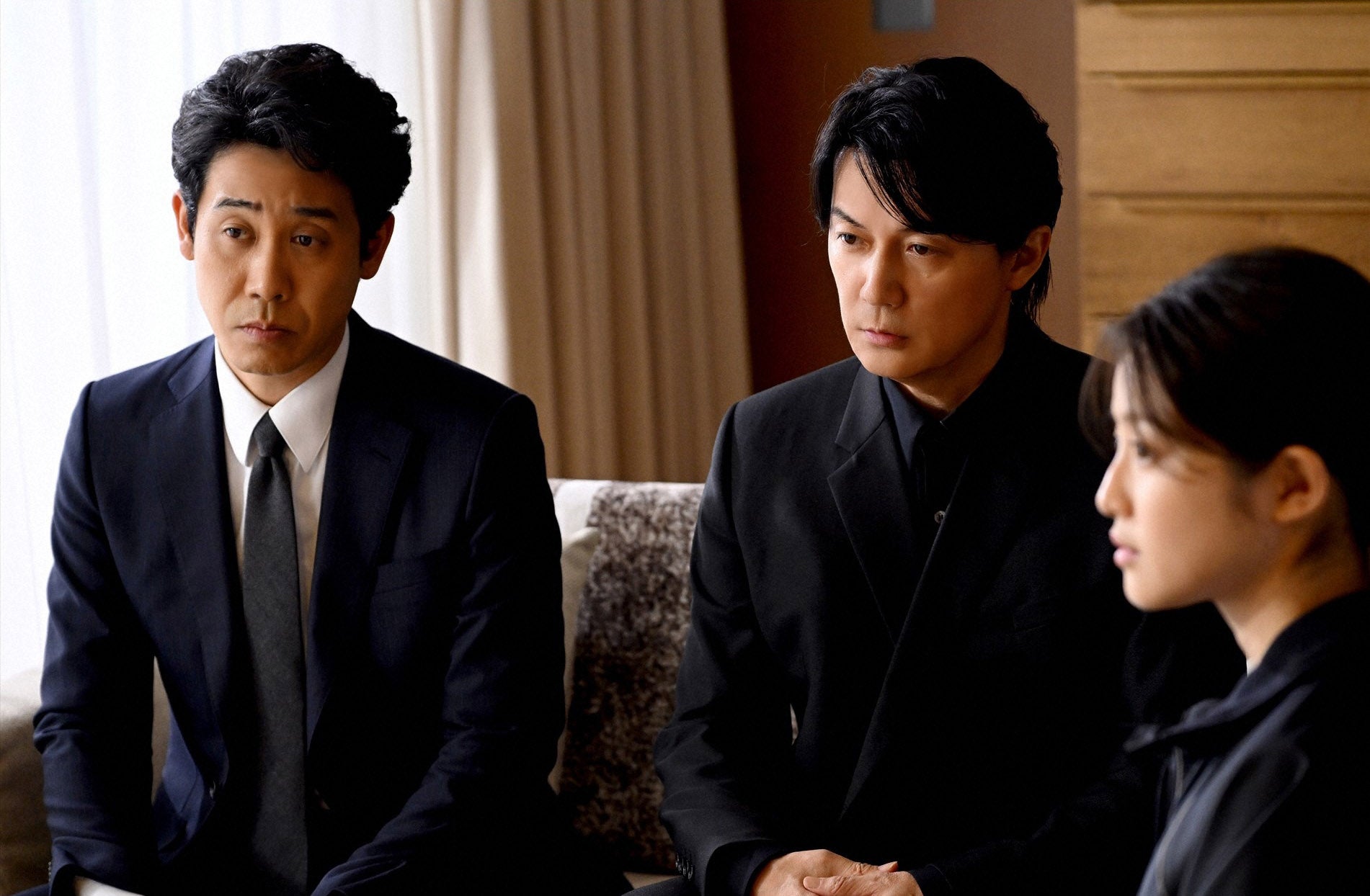 大泉洋、福山雅治、今田美桜「ラストマン－全盲の捜査官－」第4話より（C）TBS