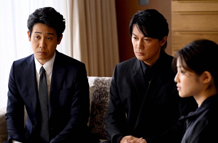 大泉洋、福山雅治、今田美桜「ラストマン-全盲の捜査官-」第4話より(C)TBS