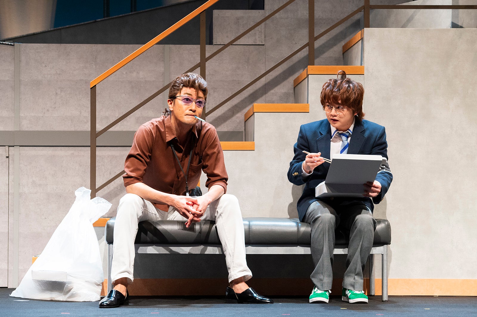 舞台「ナナマル サンバツ THE QUIZ STAGE O」ゲネプロより／提供画像