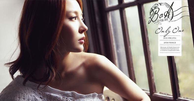 BoA「Only One」(2013年2月27日発売)【CD+DVD】初回盤